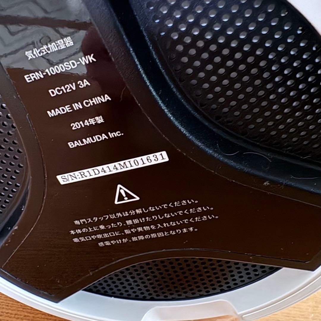 バルミューダ　レイン ERN-1000SD BALMUDA フィルター新品