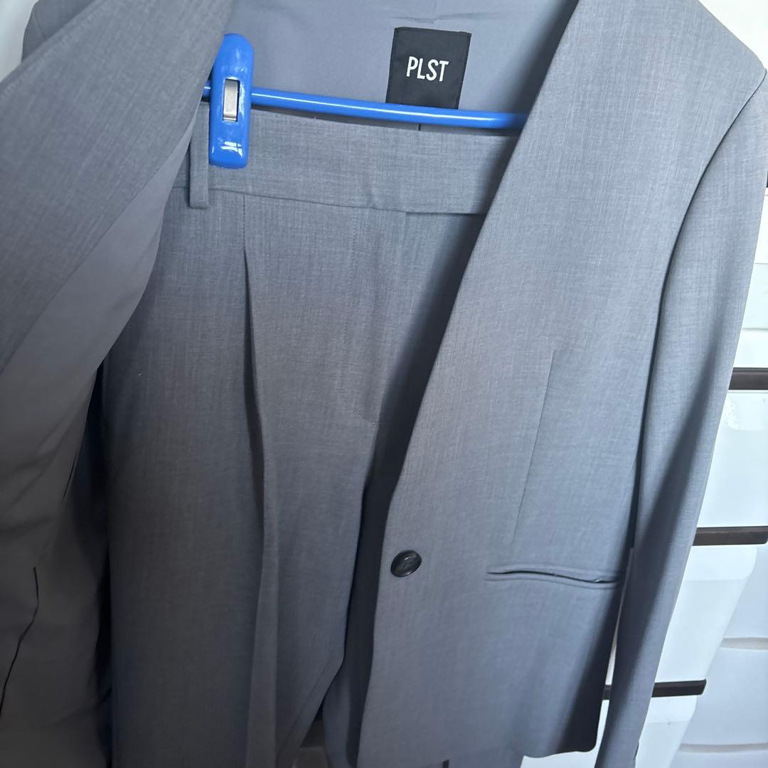 PLST グレー ウォームリザーブ　パンツスーツ上下