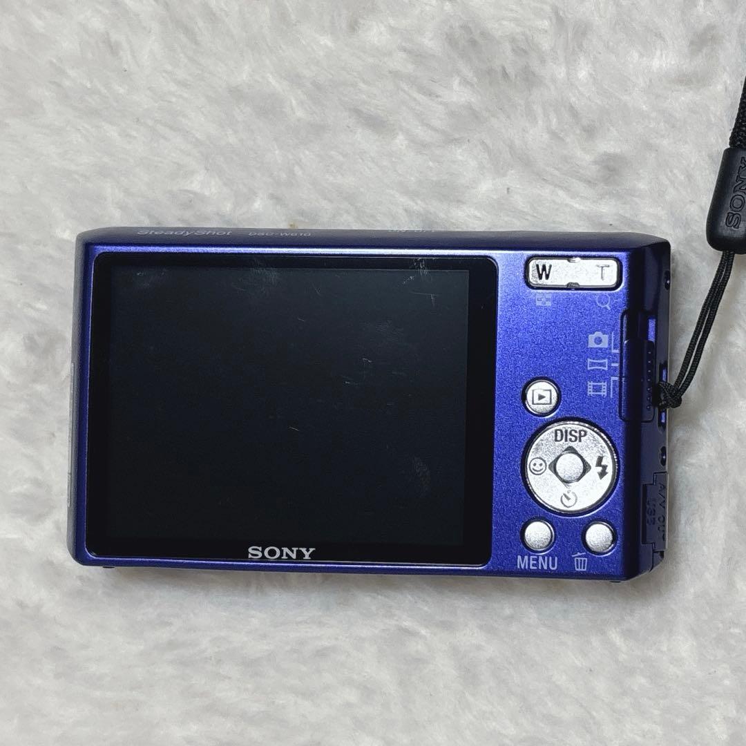SONY Cyber-shot DSC-W610 コンデジ　ブルー　ジャンク