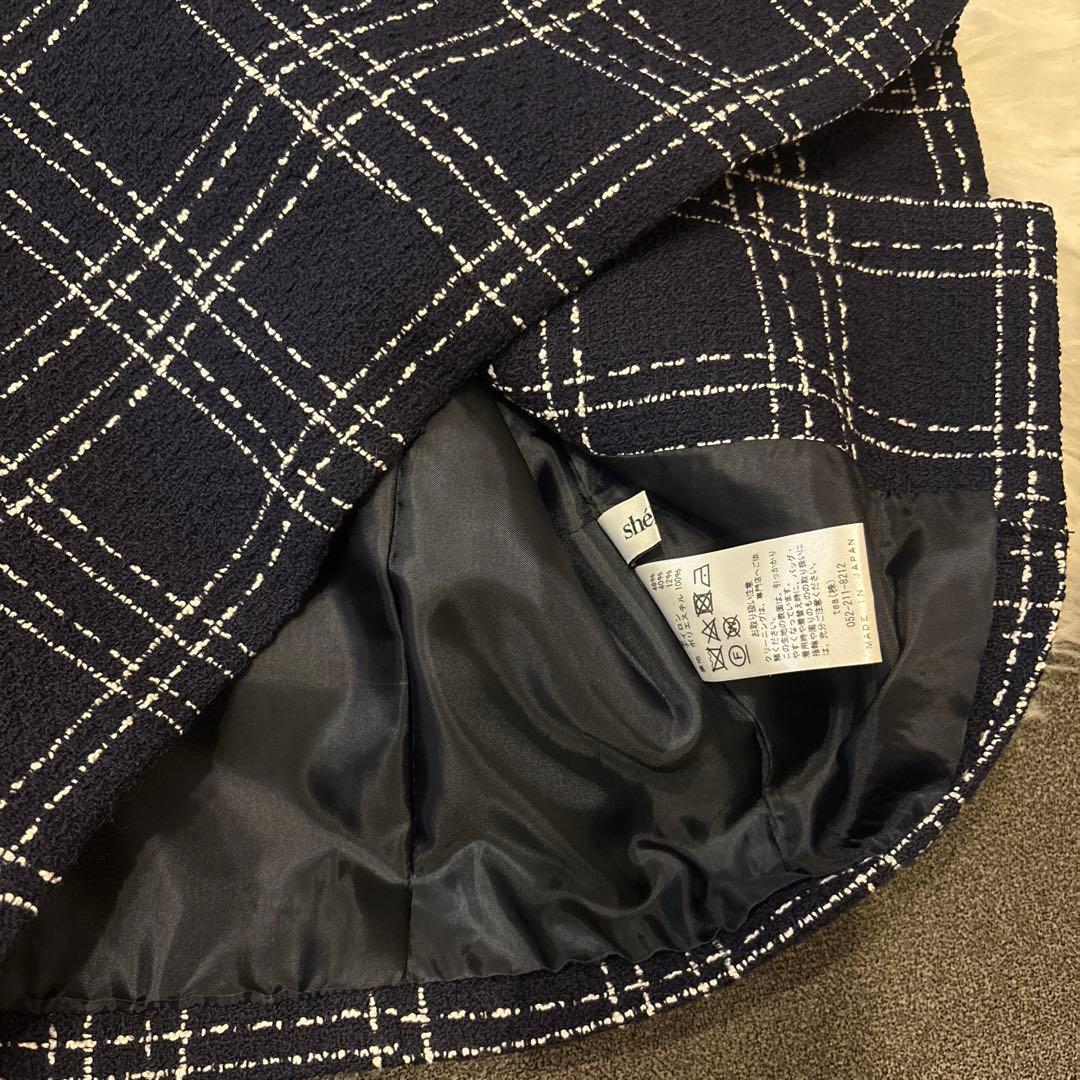 本日限定値下げ♡新品♡sheller シェリエツイードセットアップ