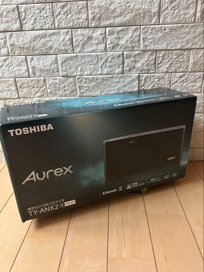 値下げTOSHIBA(東芝) TY-ANX2(K) CDラジオ SD USB再生