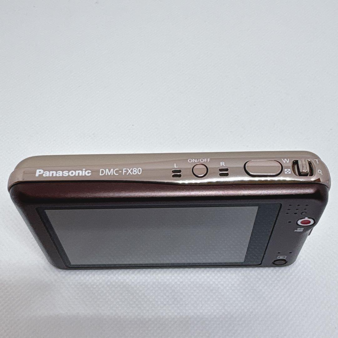 【美品】 動作品 DMC-FX80 ゴールド パナソニック デジカメ