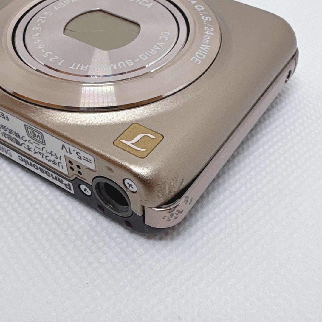 【美品】 動作品 DMC-FX80 ゴールド パナソニック デジカメ