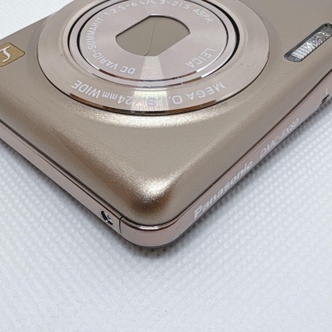 【美品】 動作品 DMC-FX80 ゴールド パナソニック デジカメ