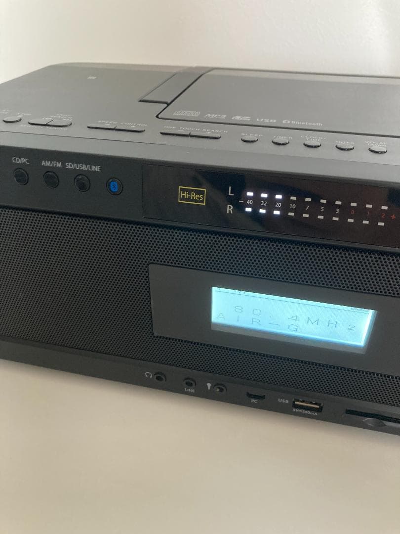 東芝 ハイレゾ対応 Bluetooth/SD/USB/CDラジオ TY-AH1