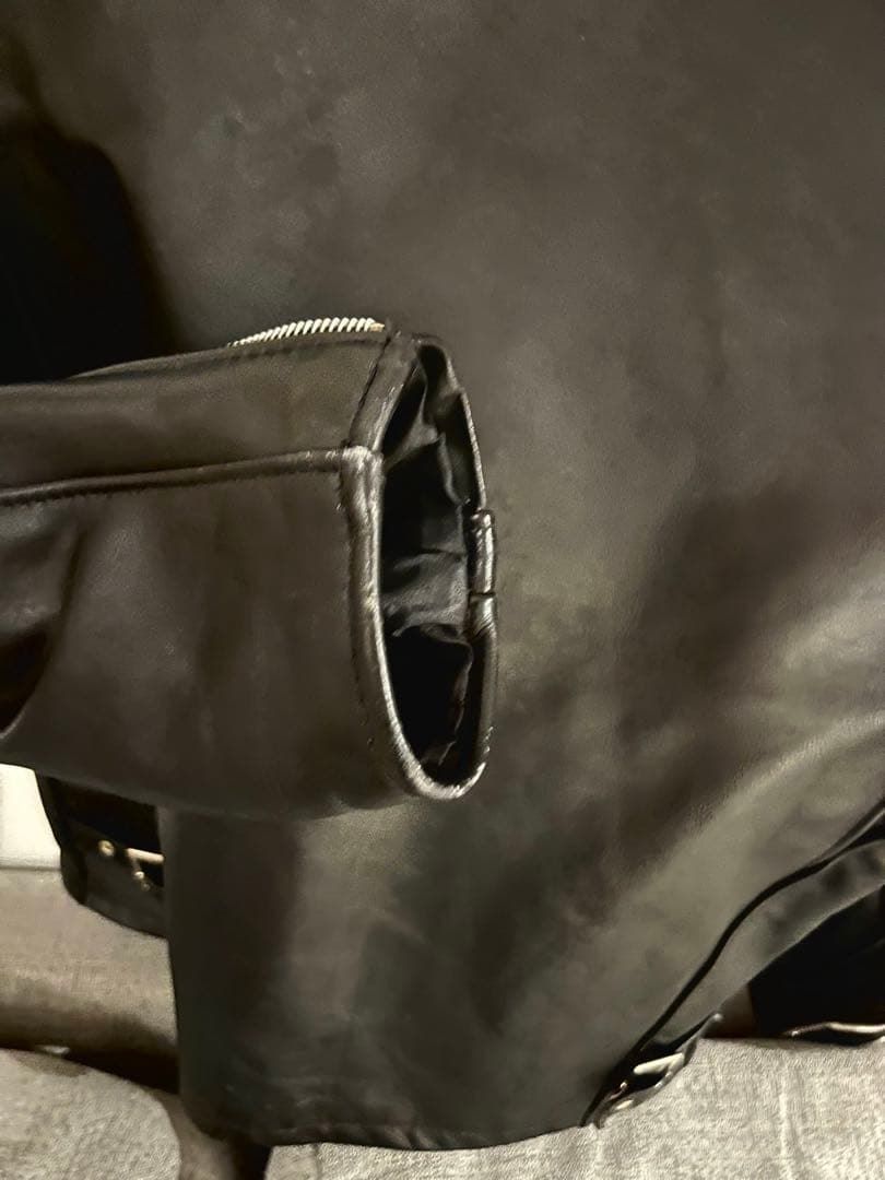 美品　Schott ブラックレザージャケット サイズ40 643