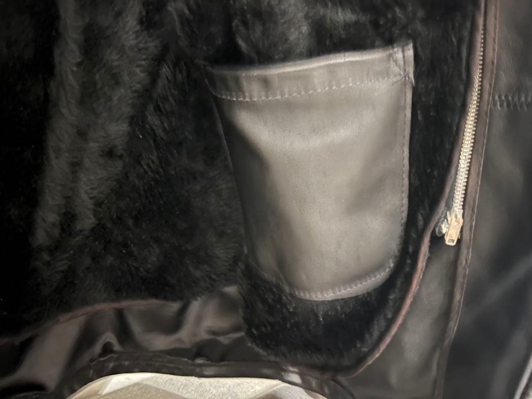 美品　Schott ブラックレザージャケット サイズ40 643