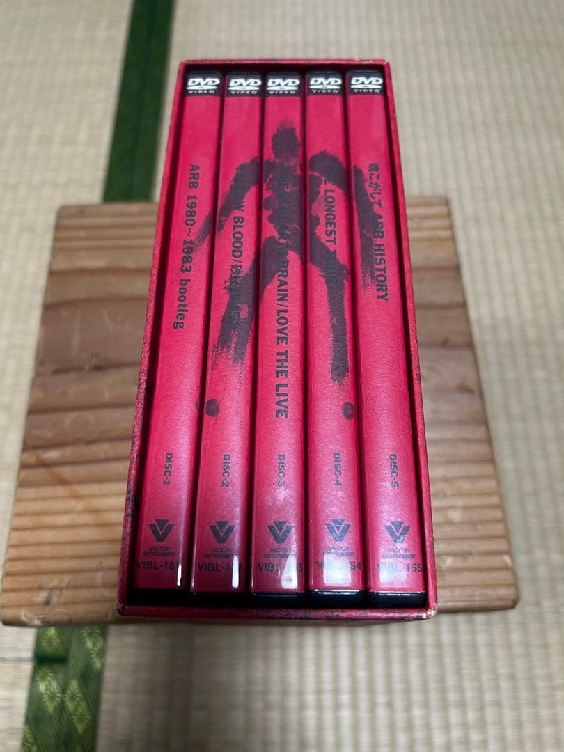 ミュージック RED BOX COMPLETE DVD SET ARB