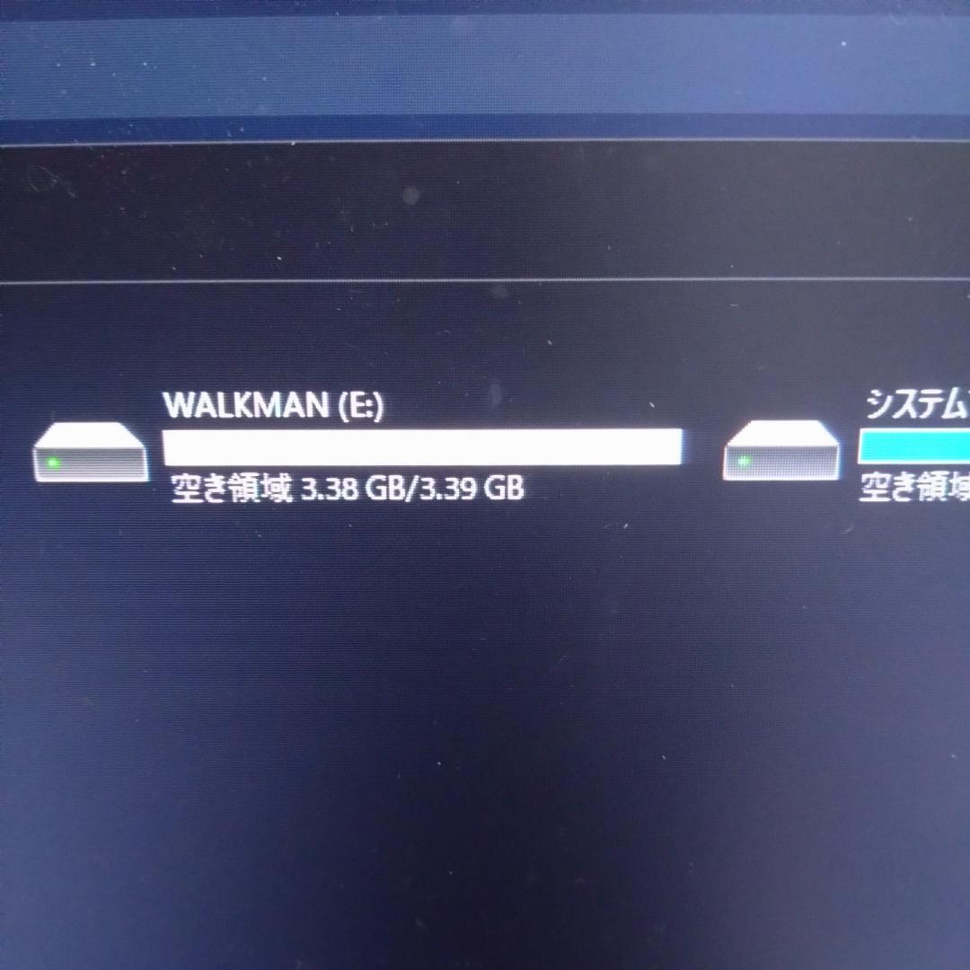 SONY NW-WS413　4GB　防水スポーツ向けウォークマン　動作中古