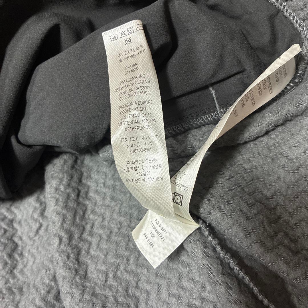 patagonia パタゴニア　R1エアフルジップフーディ グレー　新品　L