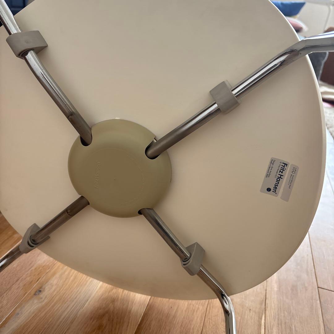 フリッツハンセン　セブンチェア　ホワイト　ヤコブセン