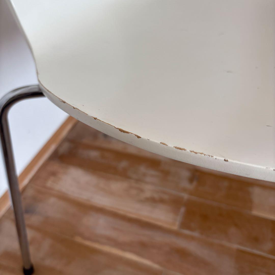 フリッツハンセン　セブンチェア　ホワイト　ヤコブセン