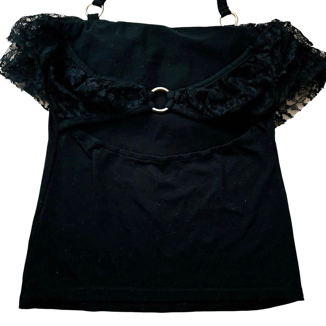 d.i.a　ダイヤ　レース　ホルターネックブラウス　背中見せ　平成ギャル　Y2K