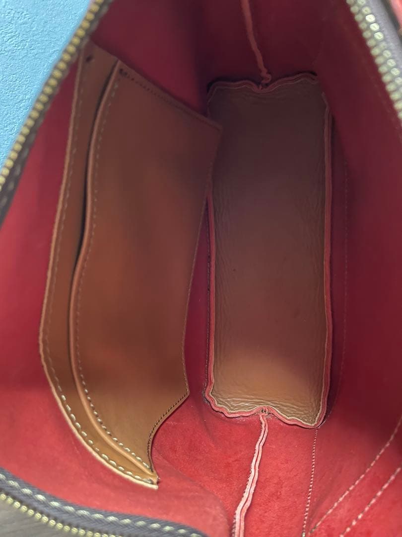 HERZ レザーバック　ショルダーボストン