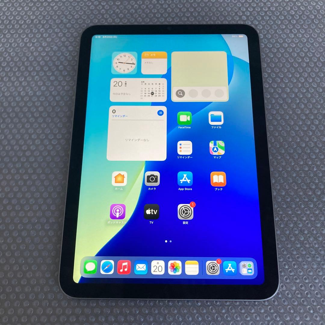 2509 比較的美品☆iPad mini6第6世代 256GB WIFIモデル☆