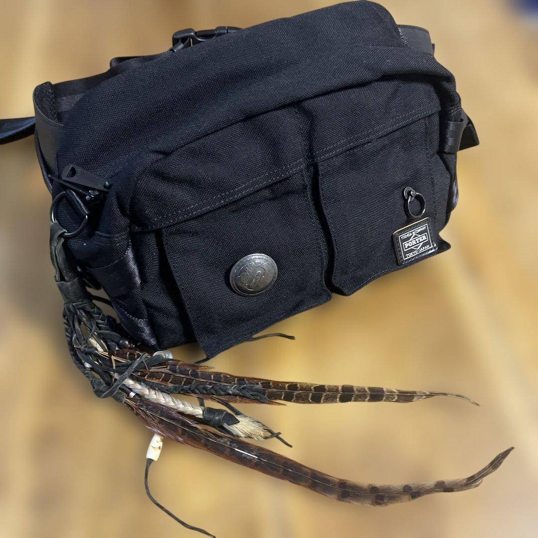 美品JAM  MADE✖️PORTER カスタム　ボディバッグ　斜めがけ