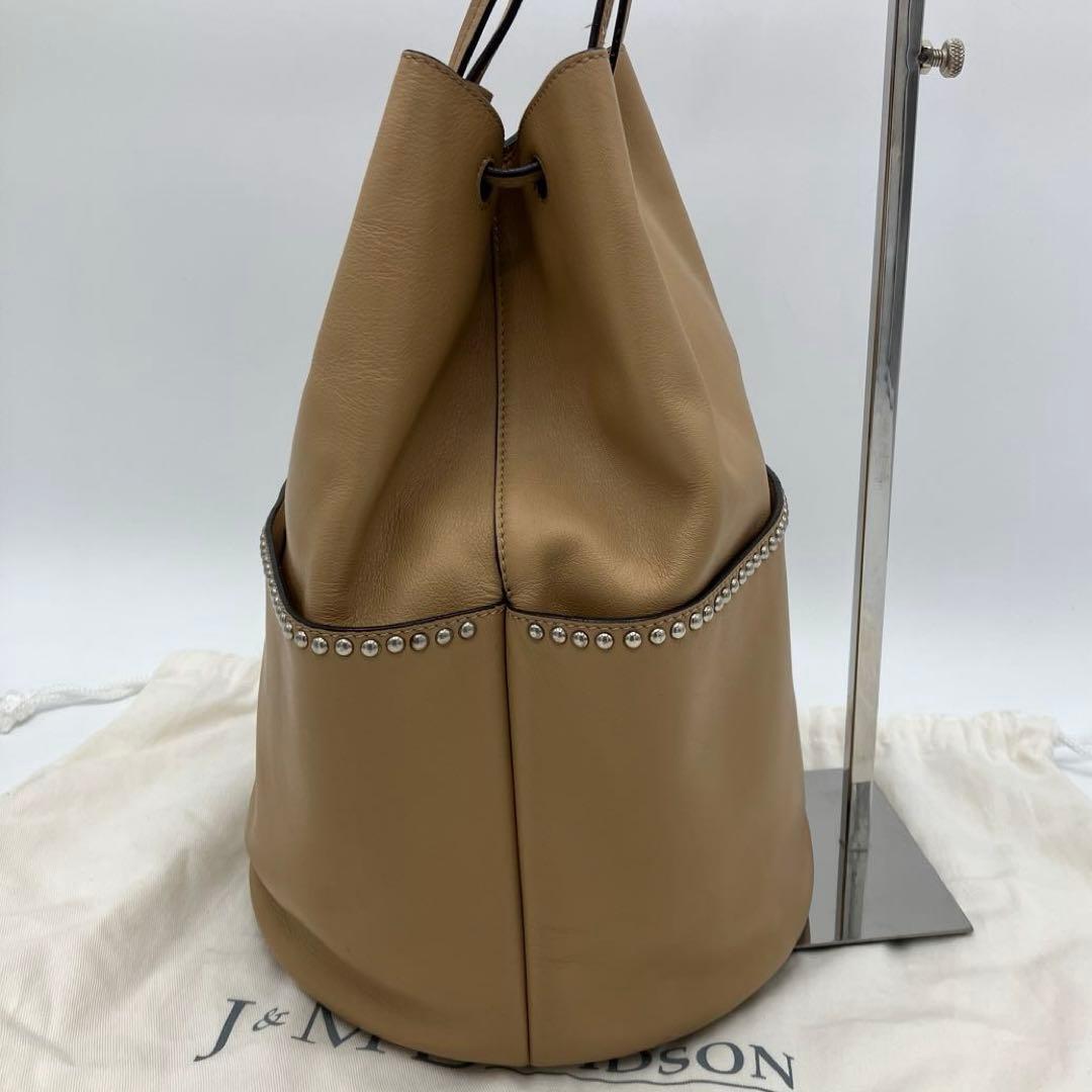 【美品】J&M DAVIDSON ミニ デイジー ウィズ ハンドバッグ キャメル