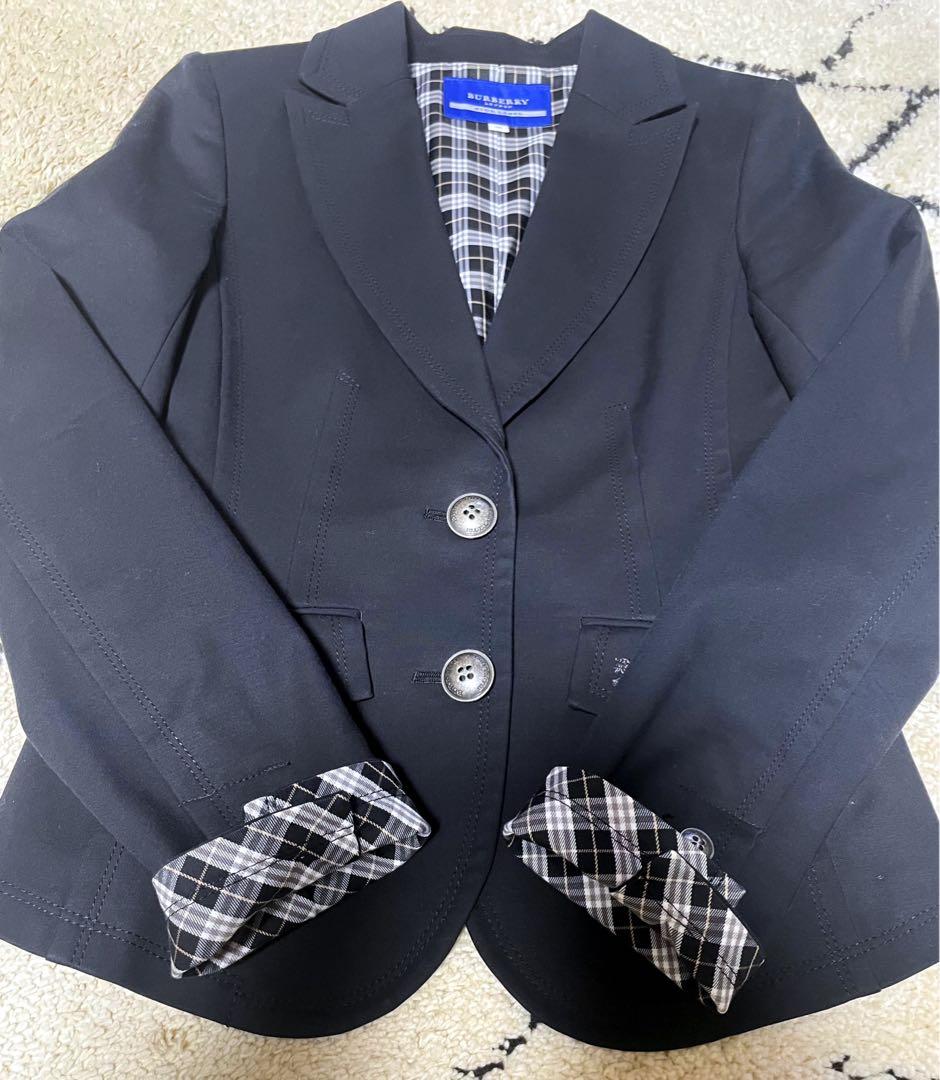 ✨美品✨バーバリーブルーレーベル セットアップ パンツスーツ 黒 ノバチェック