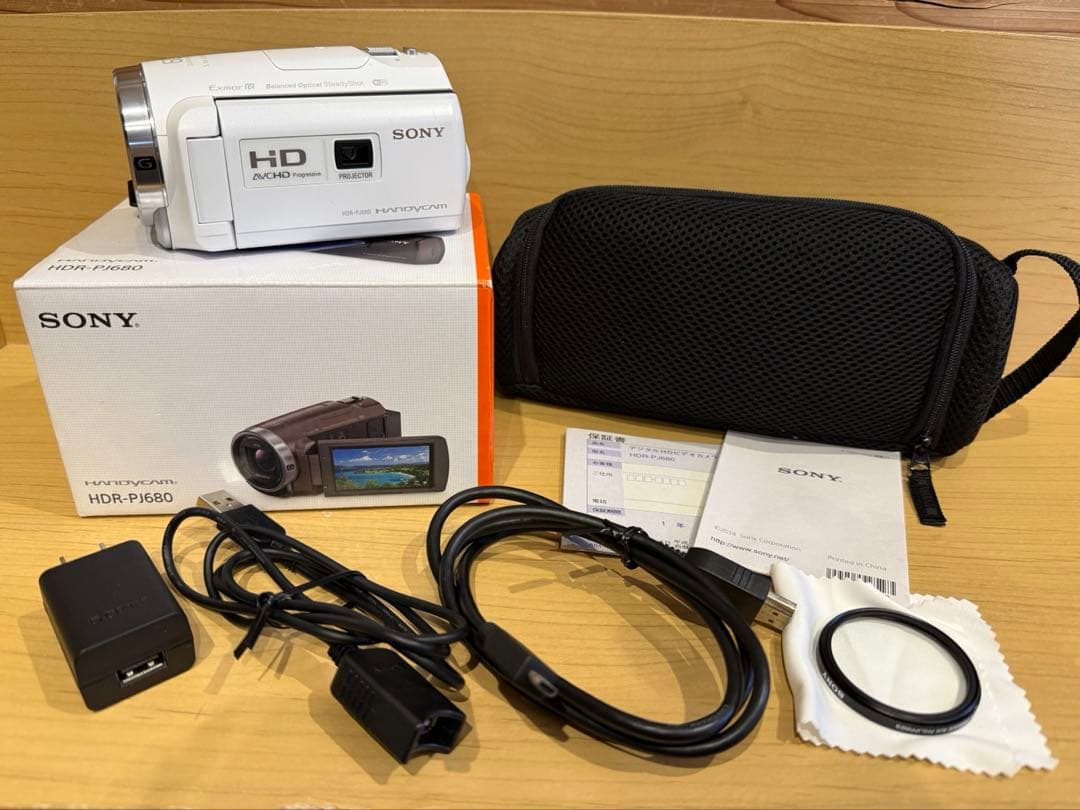 最終値下げ価格！SONY ビデオカメラ　HDR-PJ680 プロジェクター機能付