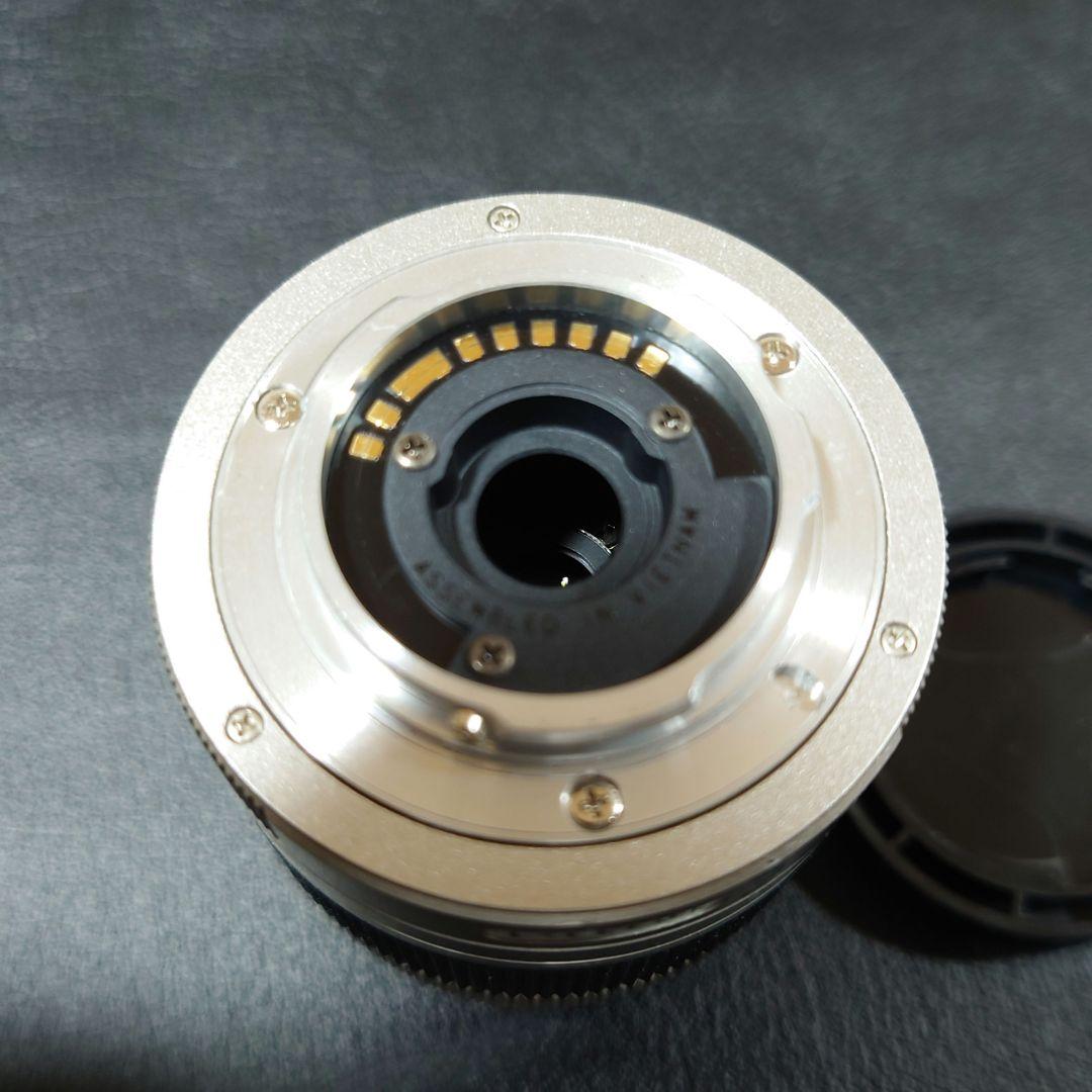 PENTAX Q ホワイト×ネイビー本革 02レンズ　純正バッテリー　純正充電器