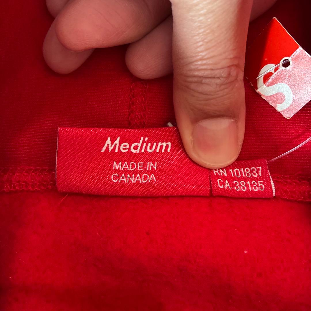 トップス Supreme S Logo Hooded Sweatshirt \"Red\"