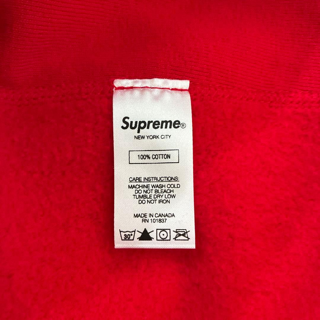 トップス Supreme S Logo Hooded Sweatshirt \"Red\"