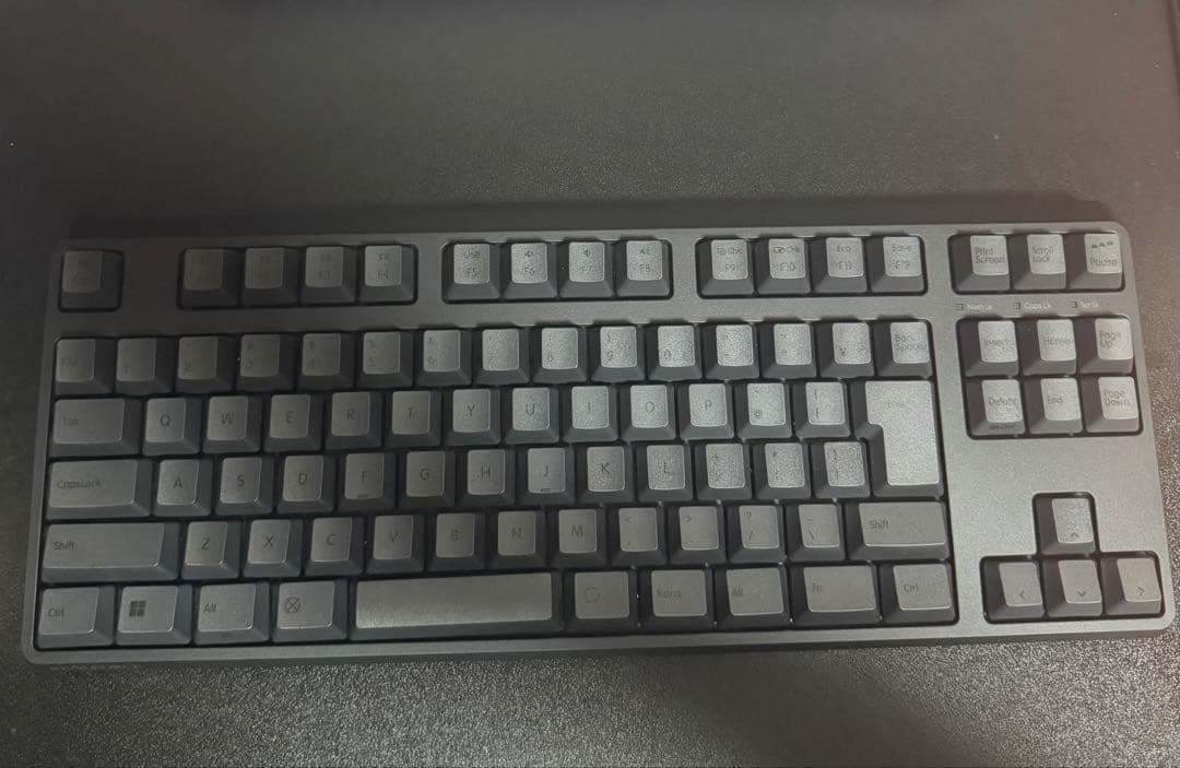 REALFORCE R4 キーボード 日本語配列 ブラック ダークグレー 30g