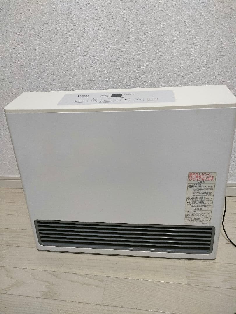 ノーリツ　ガスファンヒーター　GFH-5802S 都市ガス　2017年製