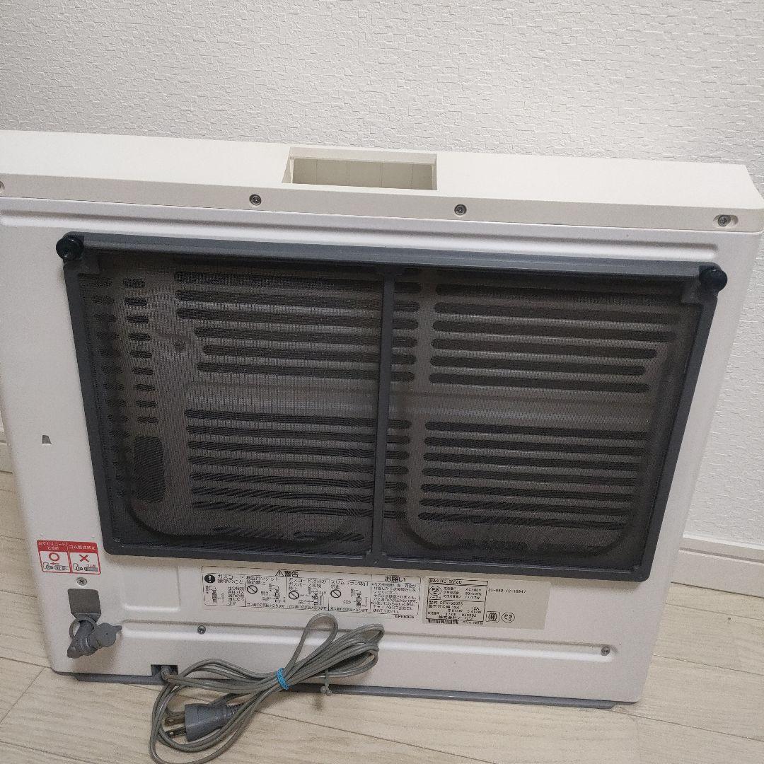 ノーリツ　ガスファンヒーター　GFH-5802S 都市ガス　2017年製