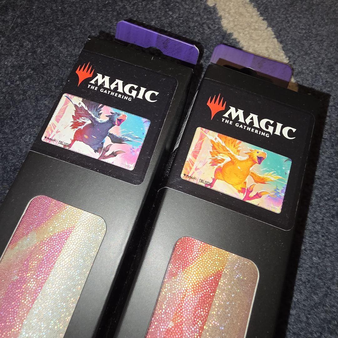 ウルトラプロ　mtg プレイマット　旅するチョコボ　ホロFOIL