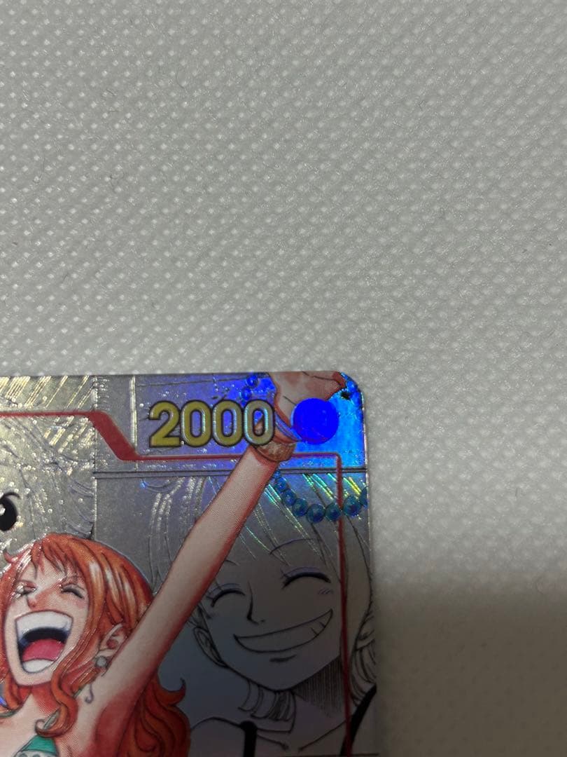 ワンピースカード　ナミ　コミパラ