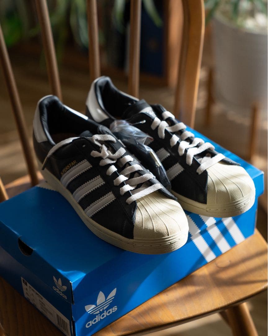【本革仕様】新品未使用 adidas Originals26cm スーパースター