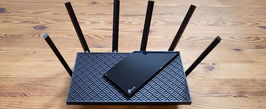 TP-Link AX73無線LANルーターWi-Fi&中継機AC2600セット