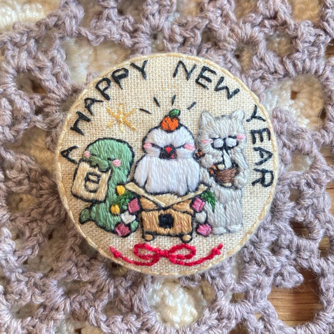 刺繍ブローチ　専用商品