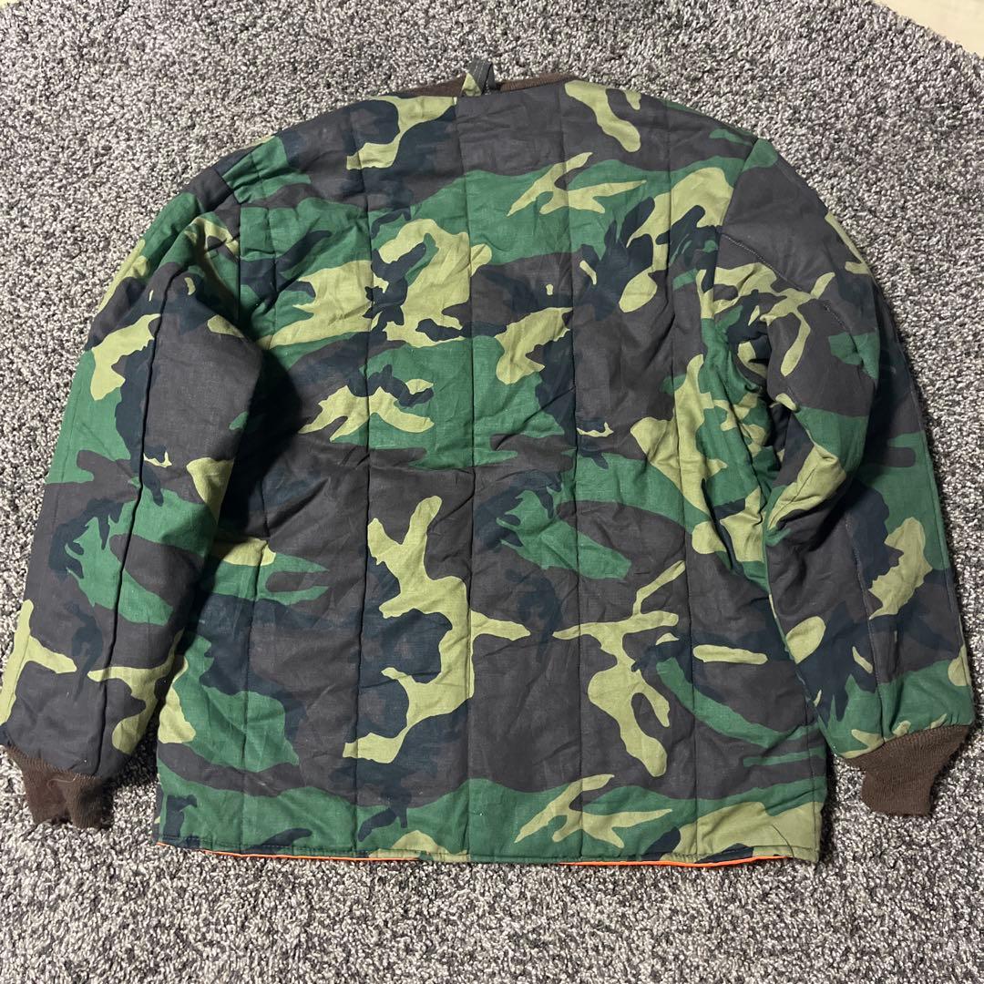 希少 USA製 ヴィンテージ キルティングダウン ハンティングジャケット OLD