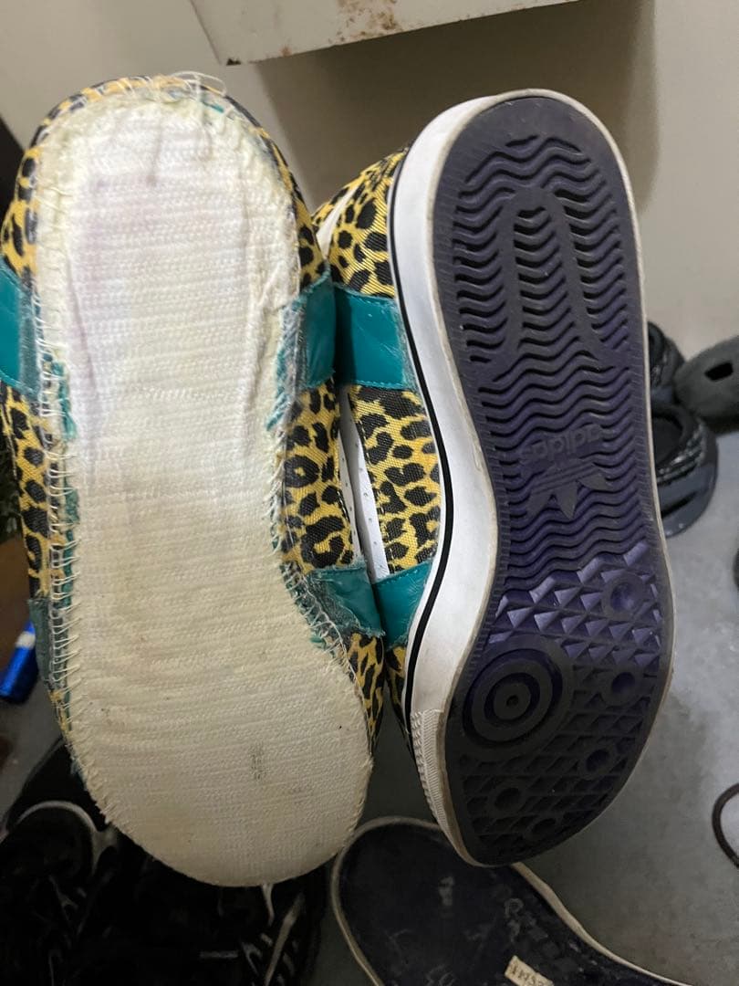 adidas JEREMY SCOTT コラボ レオパード柄 スニーカー