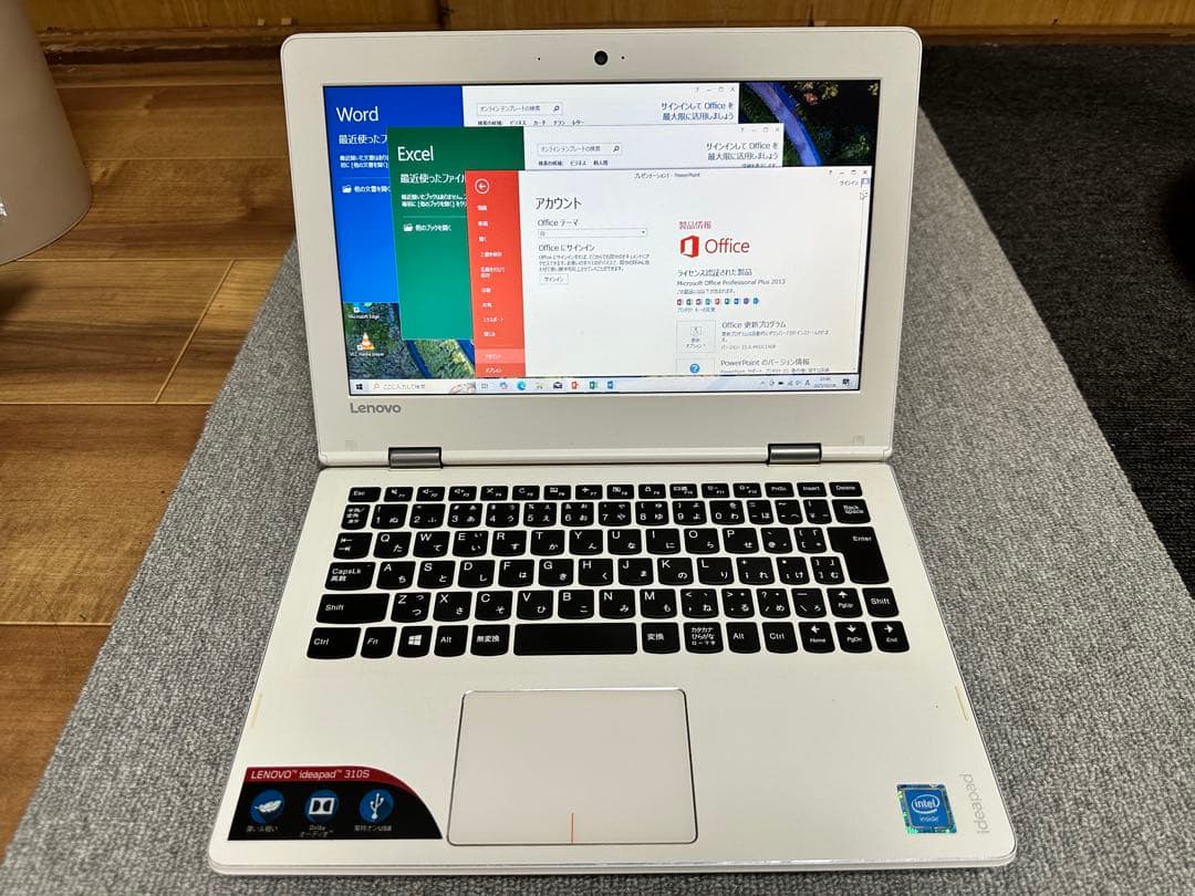 すぐ使用可能： Lenovo ideapad 310S 11インチOffice