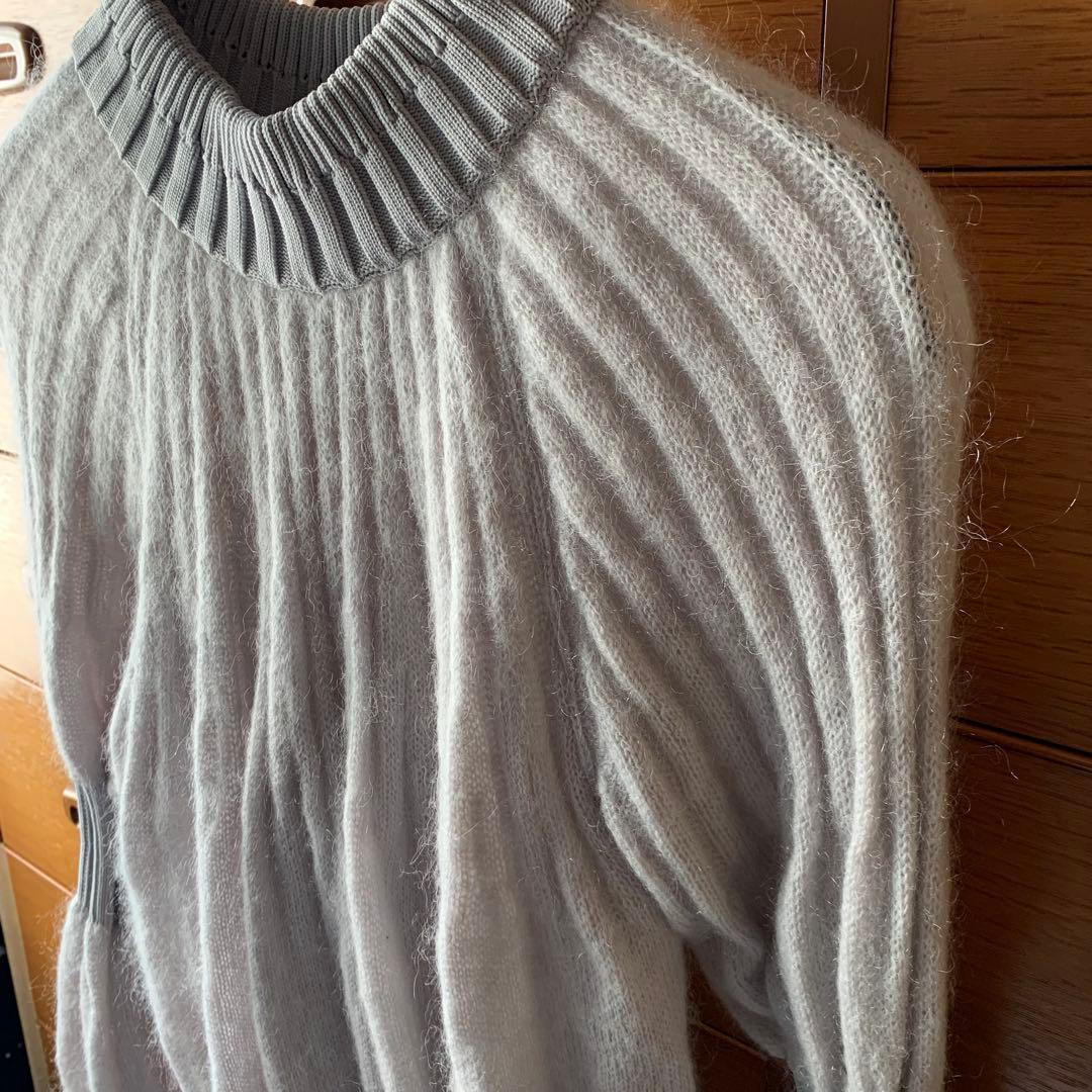 6 CFCL CFCL フルーテッドモヘアトップ