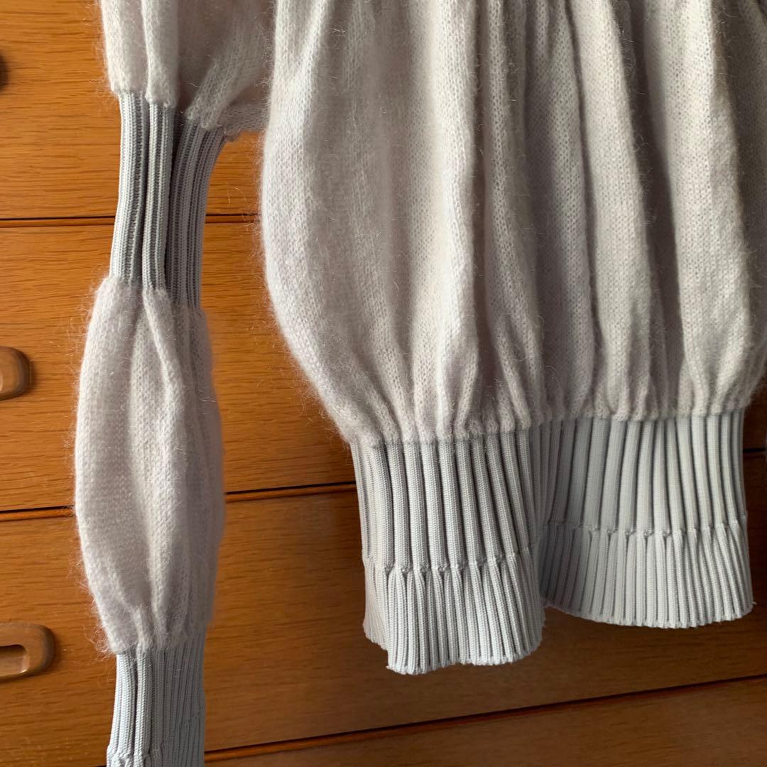 6 CFCL CFCL フルーテッドモヘアトップ