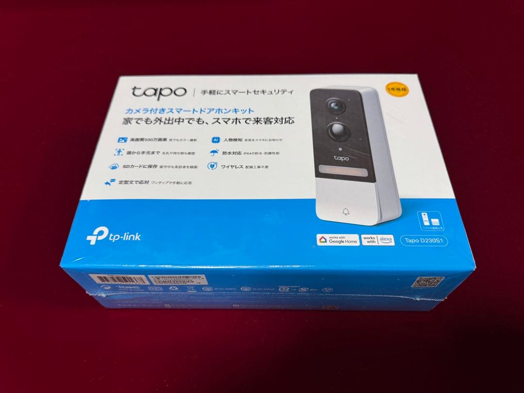 tapo D230S1 新品 ドアホン
