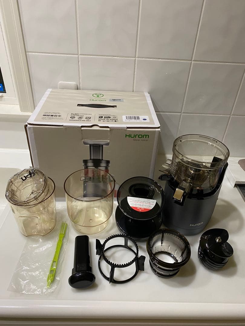 ヒューロムのスロージューサー H2Y-UB17