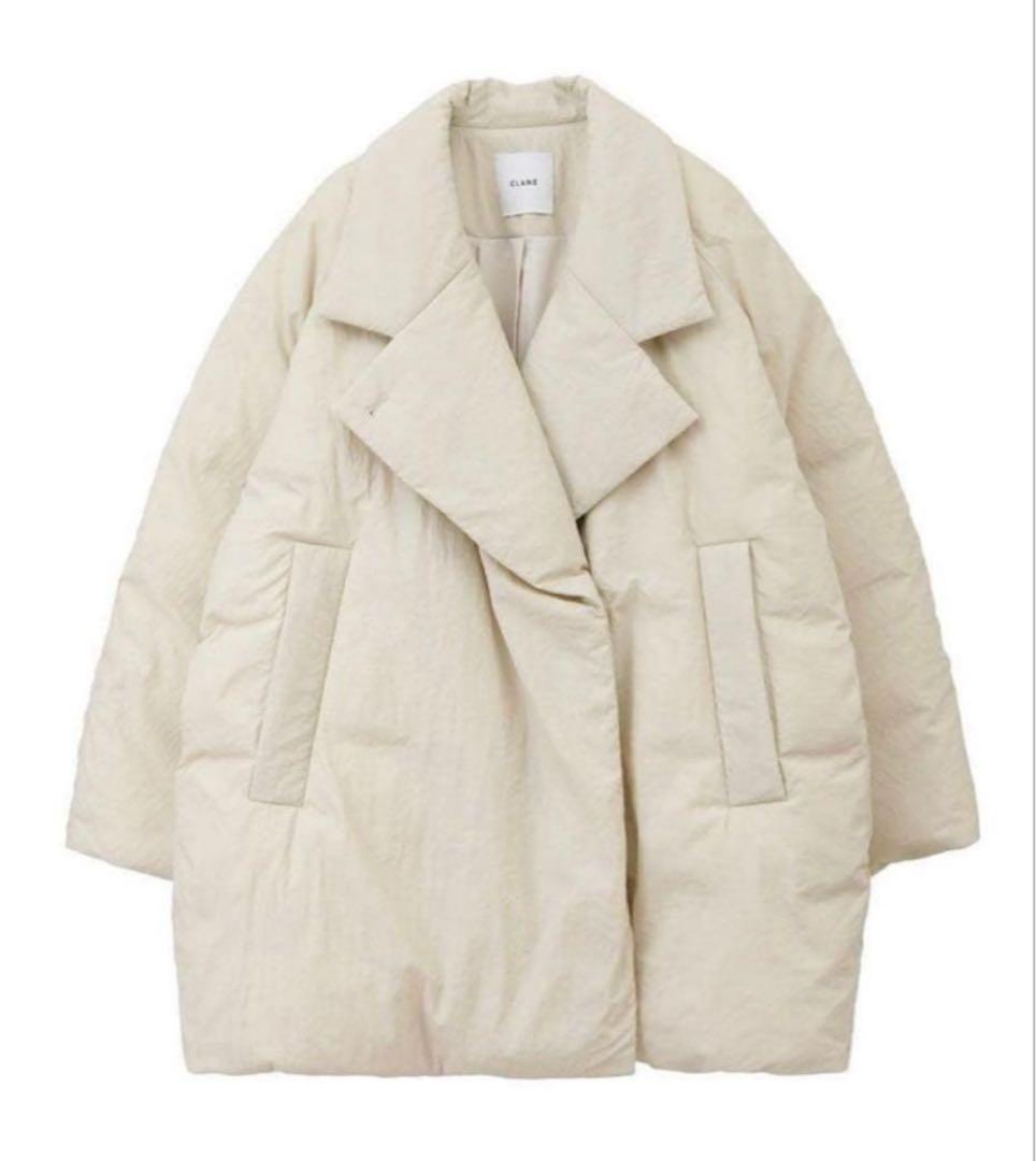 ジャケット・アウター CLANE COCOON SHORT DOWN COAT