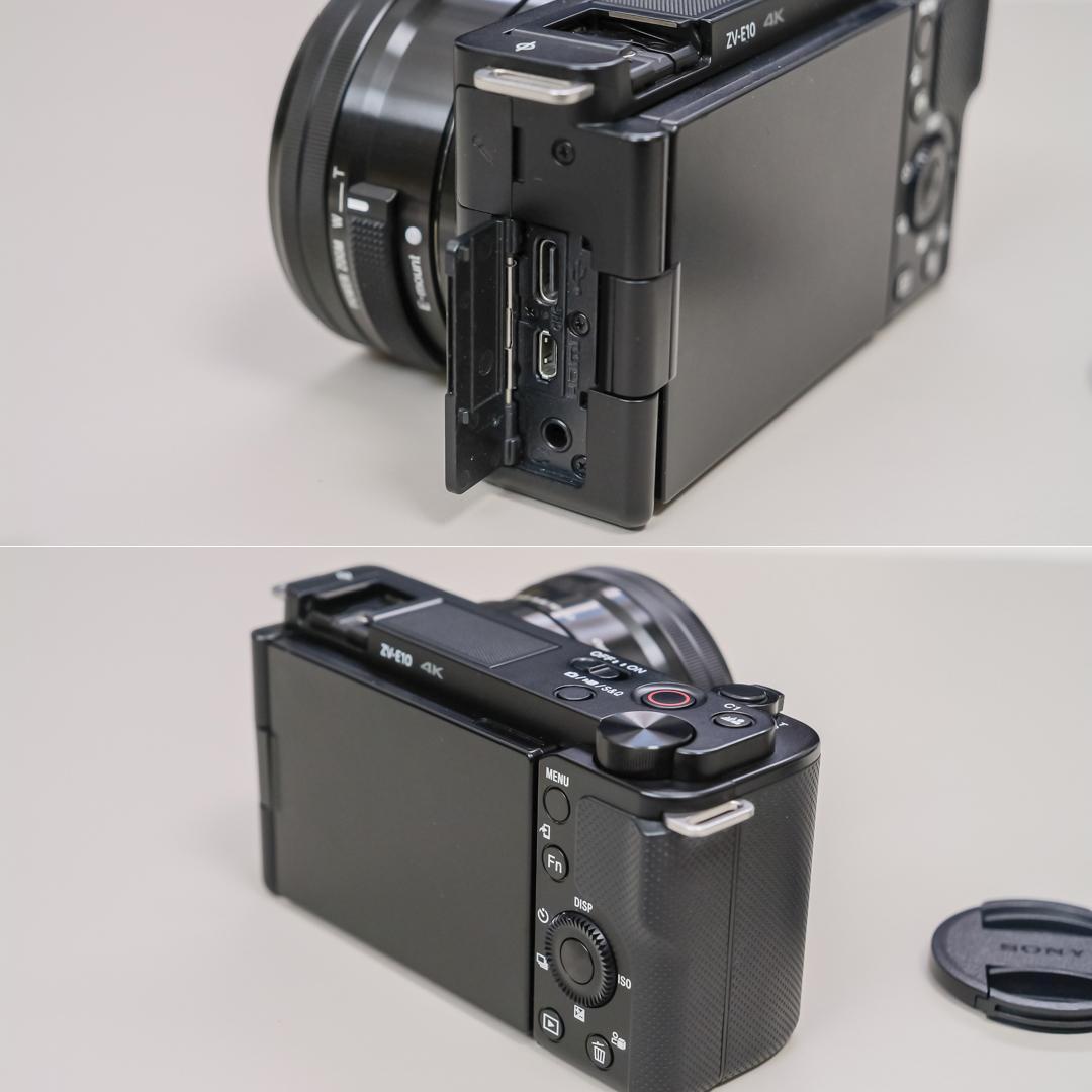 【値下げ】SONY ZV-E10 リグ、シューティンググリップ、フィルター付