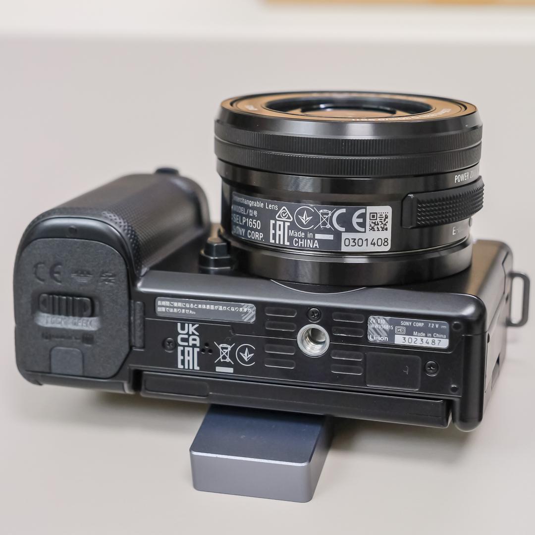 【値下げ】SONY ZV-E10 リグ、シューティンググリップ、フィルター付