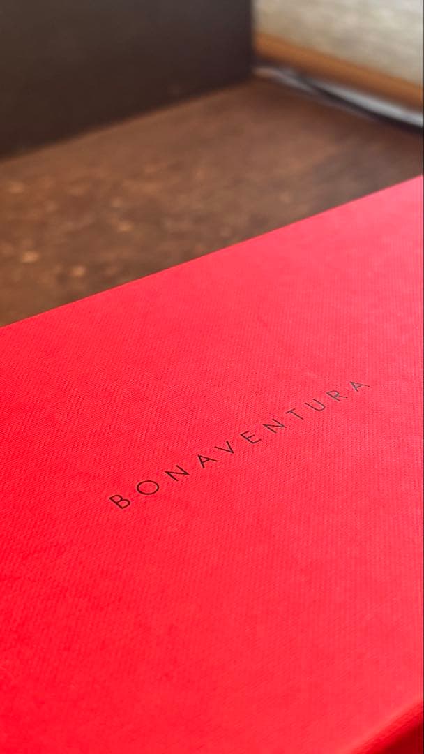 【未使用】本革ポーチ　BONAVENTURA ボナベンチュラ BPOT3 BK