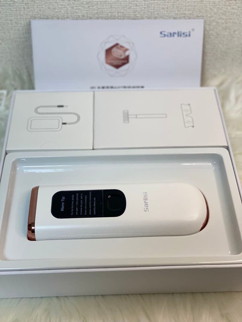Sarlisi 脱毛器 LCDディスプレイ付き