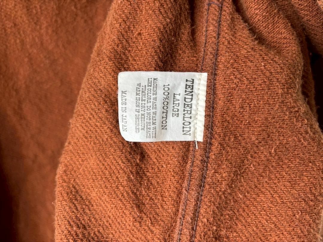 テンダーロイン　TENDERLOIN　ヘビーフランネルシャツ2枚セット