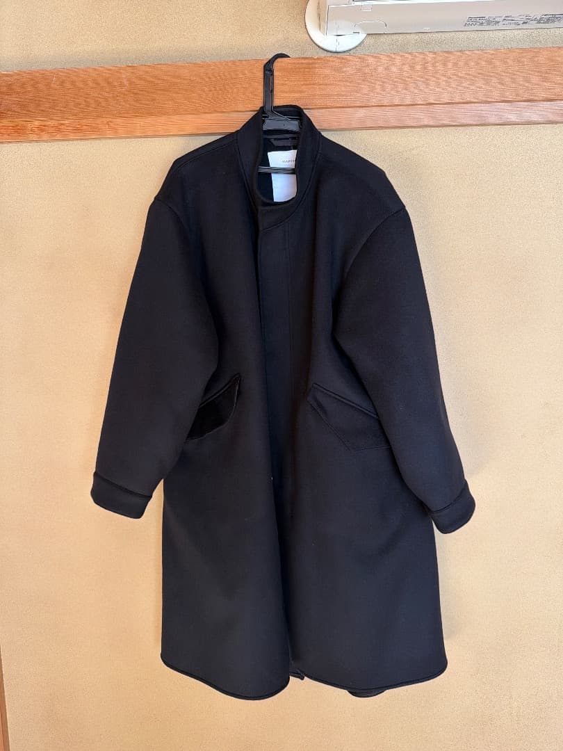 ジャケット・アウター Overcoat Mods Coat In Double Face Beaver