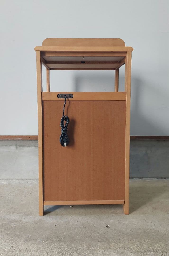 Karimoku カリモク ナチュラルウッド 天然木 電話台 ファックス台