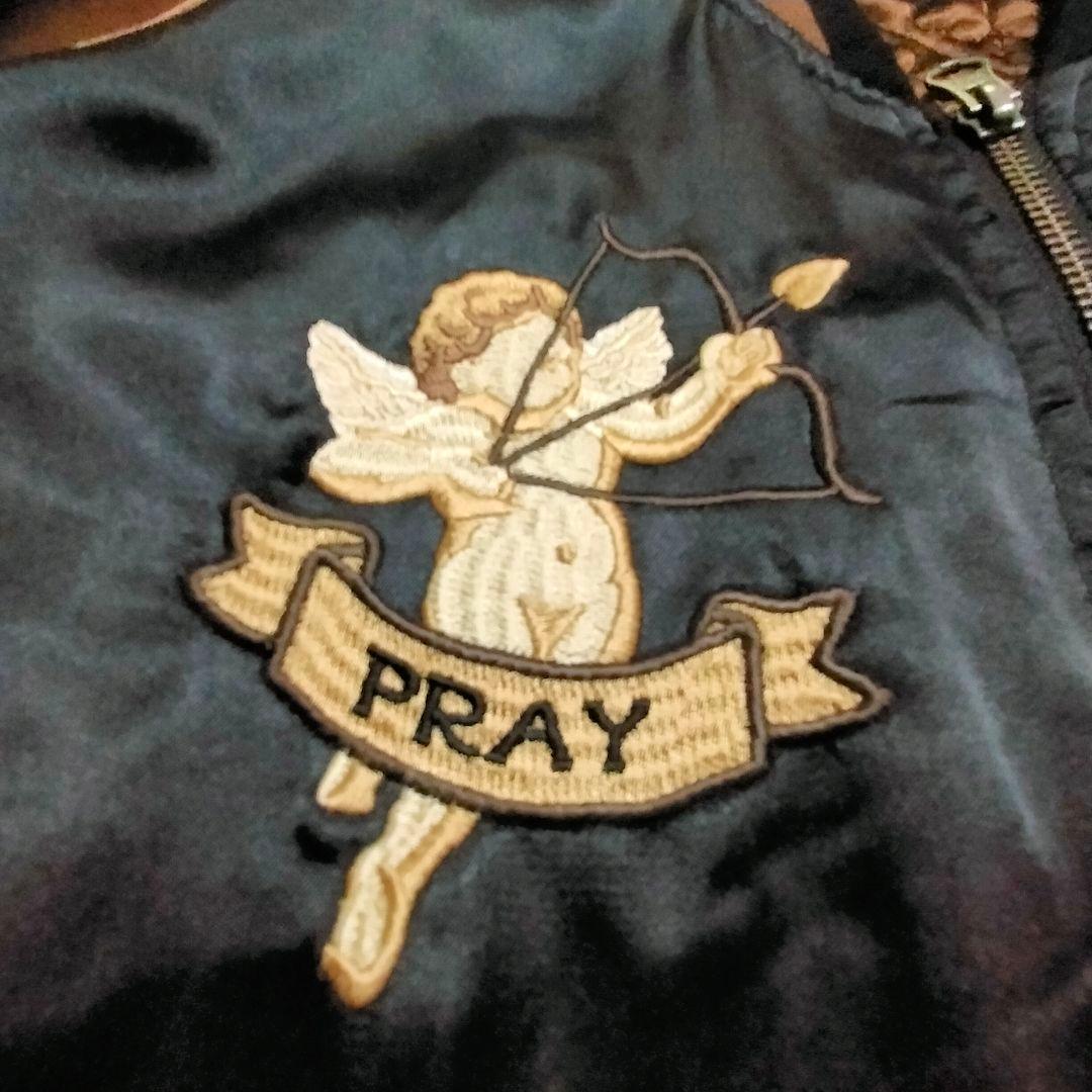 希少　glamb グラム スカジャン 天使 悪魔 キリスト エンジェル　即完売品